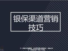 银保渠道营销技巧19页.pptx