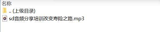 音频分享培训改变寿险之路.rar