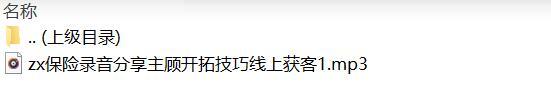 保险录音分享主顾开拓技巧线上获客1.rar
