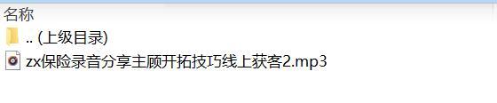保险录音分享主顾开拓技巧线上获客2.rar