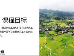 条款基础知识产品学习的五要素特定条款含备注24页.pptx