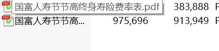 国富人寿节节高终身寿险条款费率.rar
