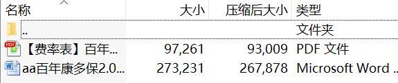 百年康多保2.0版终身重大疾病保险条款费率.rar