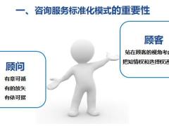 咨询服务标准化模式重要性概述38页.pptx