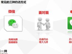 约访的意义三种方式流程训练及课后作业28页.pptx