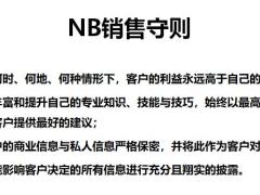 NB销售守则专业化流程33页.pptx