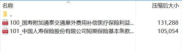 国寿附加通泰交通意外费用补偿医疗保险.rar