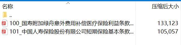 国寿附加绿舟意外费用补偿医疗保险条款.rar