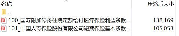 国寿附加绿舟住院定额给付医疗保险条款.rar