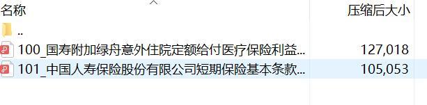 国寿附加绿舟意外住院定额给付医疗保险条款.rar