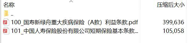 国寿新绿舟重大疾病保险A款条款.rar