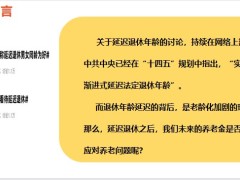 養(yǎng)老三大支柱解析延遲退休下不得不考慮的事25頁.pptx