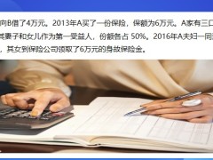 身故保險金是優(yōu)先被繼承還是優(yōu)先被用于償還債務20頁.pptx