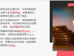 保險基礎知識培訓近因的判定及近因原則的應用18頁.pptx