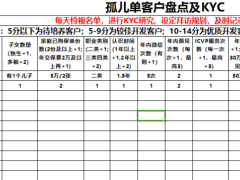 新人培訓(xùn)之孤兒單定義及特點客戶名單準(zhǔn)備與分析工具測試題.zip