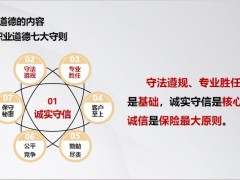 保險新人培訓(xùn)5堅(jiān)守職業(yè)道德保險營銷的誠信五不防范非法集資與反洗錢42頁.pptx