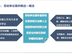 勞動爭議案件概述常發(fā)案件爭議焦點仲裁思路抗辯要點日常工作風險提示21頁.pptx